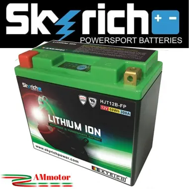 Batteria Litio Moto Skyrich HJT12B-FP Per Kawasaki ZX-10 R 04 - 2010 Lithium