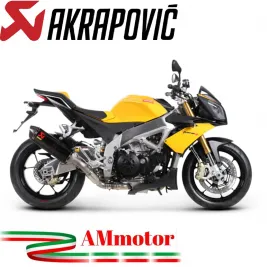 Akrapovic Aprilia Tuono V4 11 2016 Terminale Di Scarico Slip-On Line Carbonio Moto