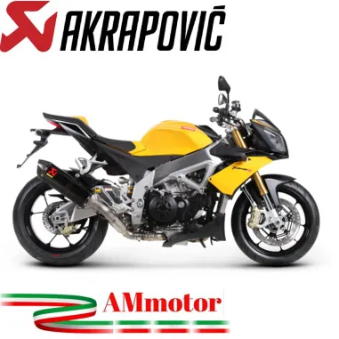 Akrapovic Aprilia Tuono V4 11 2016 Terminale Di Scarico Slip-On Line Carbonio Moto