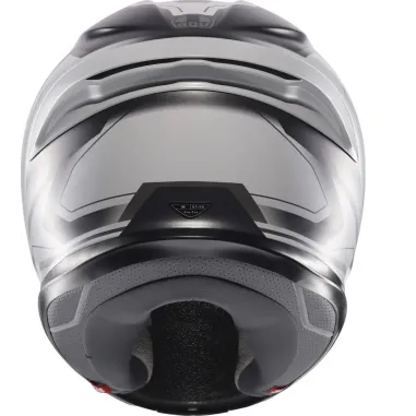 Casco Agv K6 S Slashcut Integrale Per Moto Bianco Nero Blu Lucido Visiera Max Pinlock