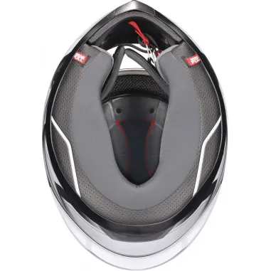 Casco Agv K6 S Slashcut Integrale Per Moto Bianco Nero Blu Lucido Visiera Max Pinlock