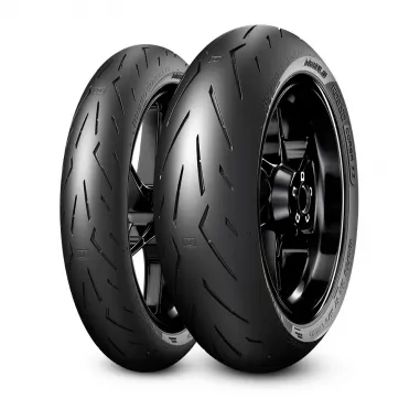 Pirelli Diablo Rosso Corsa 2 120/70 + 200/55 17 Coppia Pneumatici Moto
