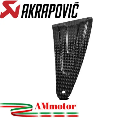 Staffa Akrapovic In Carbonio Per Aprilia Tuono V4 Scarico Slip-On Line Elimina Pedana