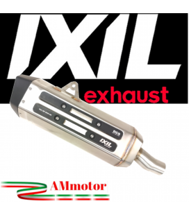 IXIL Benelli Trk 502 X Terminale Di Scarico XTREM Trail Moto Acciaio Inox