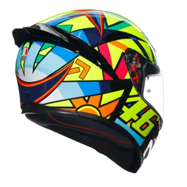 Casco Agv K1 S Soleluna 2017 Integrale Moto Valentino Rossi