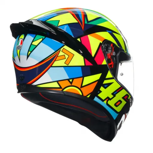 Casco Agv K1 S Soleluna 2017 Integrale Moto Valentino Rossi