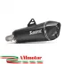 Akrapovic Bmw F 800 Gs Adventure Terminale Di Scarico Slip-On Line Titanio Black Moto Omologato