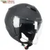 Casco Cgm Moto Scooter DNA APACHE Grafite Arancione Opaco  Doppia Visiera