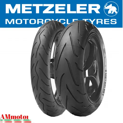 Sportec M3 120/70 180/55 zr17 Metzeler Coppia Pneumatici Moto Gomme