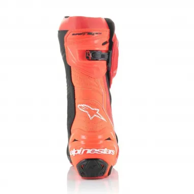 Alpinestars Supertech R Vented Red Fluo Stivale Moto Racing Pista