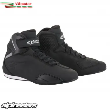 Scarpe Da Moto Sektor Shoe Alpinestars Black Sportive Uomo