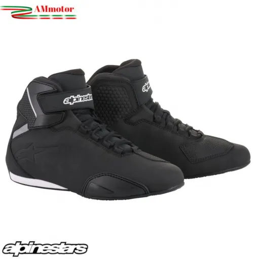 Scarpe Da Moto Sektor Shoe Alpinestars Black Sportive Uomo
