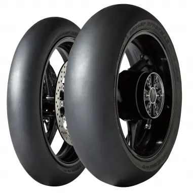 Gp Racer D212 Slick 120/70 + 190/55R17 Coppia Pneumatici Moto Pista