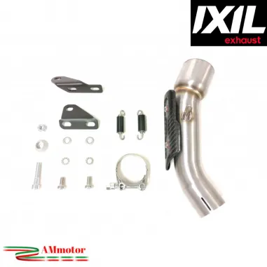 Scarico Ktm 125 Duke 2021 2023 IXIL Race Xtrem RB Terminale Moto Inox Nero