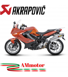 Akrapovic Bmw F 800 Gt Terminale Di Scarico Slip-On Line Titanio Moto Omologato