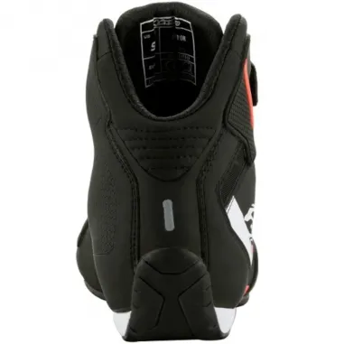 Scarpe Da Moto Sektor Shoe Alpinestars Black White Red Fluo Sportive Uomo