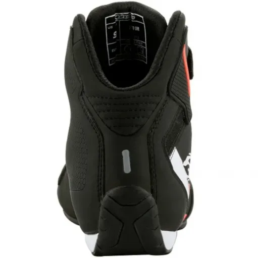 Scarpe Da Moto Sektor Shoe Alpinestars Black White Red Fluo Sportive Uomo