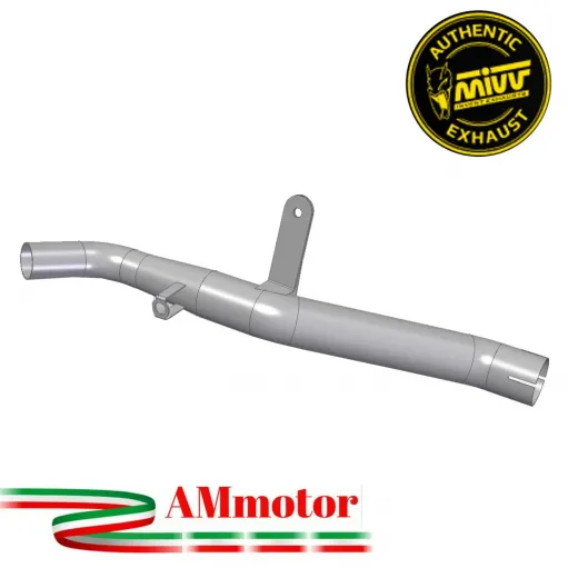 Mivv Tubo Elimina Kat Moto Morini X-Cape 650 Collettore Di Scarico Decatalizzatore