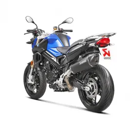 Akrapovic Bmw F 800 R Terminale Di Scarico Slip-On Line Titanio Black Moto Omologato 2