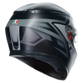Casco Agv K3 Compound Matt Black Grey Integrale Moto E2206 TG XS 2