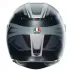 Casco Agv K3 Compound Matt Black Grey Integrale Moto E2206
