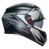 Casco Agv K3 Compound Matt Black Grey Integrale Moto E2206