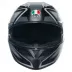 Casco Agv K3 Compound Matt Black Grey Integrale Moto E2206