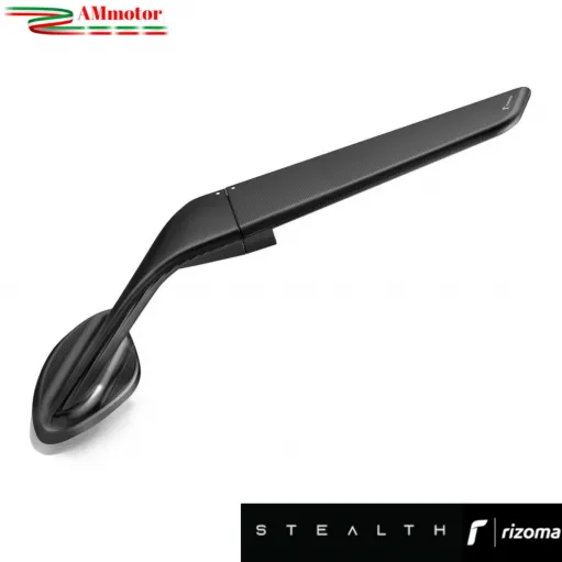 Specchietti Rizoma Stealth Black Aprilia RS 660 2020 2024 Coppia Per Moto