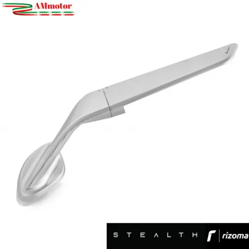 Specchietti Rizoma Stealth Silver Aprilia RS 660 2020 2024 Per Moto Retrovisori