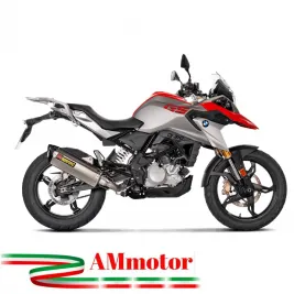 Akrapovic Bmw G 310 Gs Impianto Di Scarico Completo Racing Line Terminale Inox Moto 2