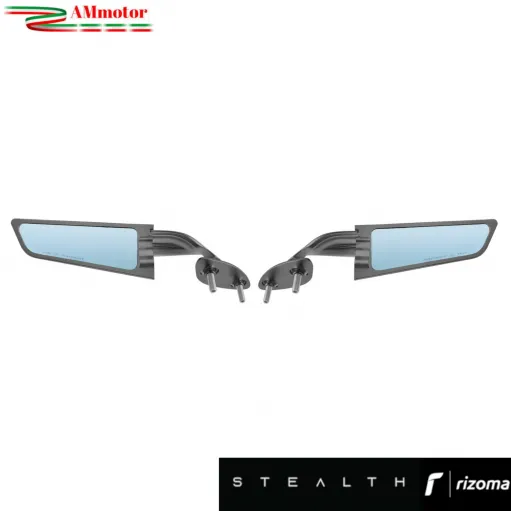 Specchietti Rizoma Stealth Thunder Grey Aprilia RS 660 2020 2024 Coppia Per Moto