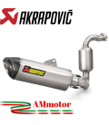 Akrapovic Bmw G 310 Gs Impianto Di Scarico Completo Racing Line Terminale Inox Moto