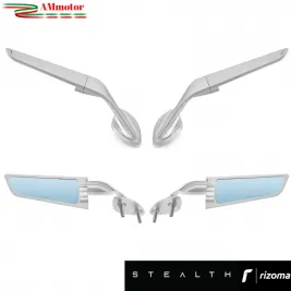 Specchietti Rizoma Stealth Silver Aprilia RS 660 2020 2024 Per Moto Retrovisori 2
