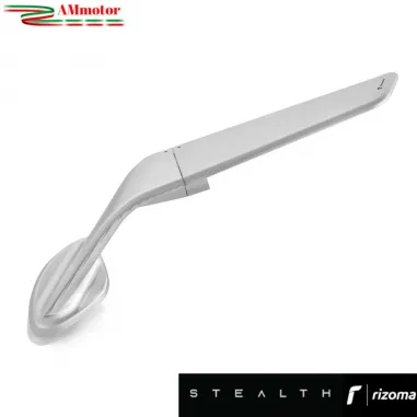 Specchietti Rizoma Stealth Silver Aprilia RS 660 2020 2024 Per Moto Retrovisori