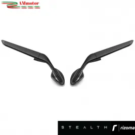 Specchietti Rizoma Stealth Black Aprilia RS 660 2020 2024 Coppia Per Moto