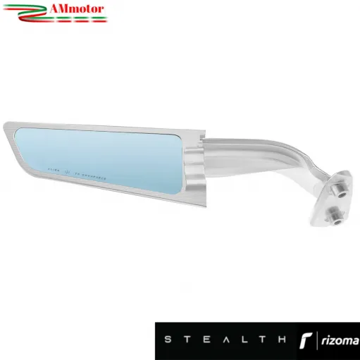Specchietti Rizoma Stealth Silver Ducati 1199 Panigale 2012 2013 Coppia Per Moto
