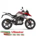 Akrapovic Bmw G 310 Gs Impianto Di Scarico Completo Racing Line Terminale Carbonio Moto