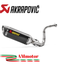 Akrapovic Bmw G 310 Gs Impianto Di Scarico Completo Racing Line Terminale Carbonio Moto