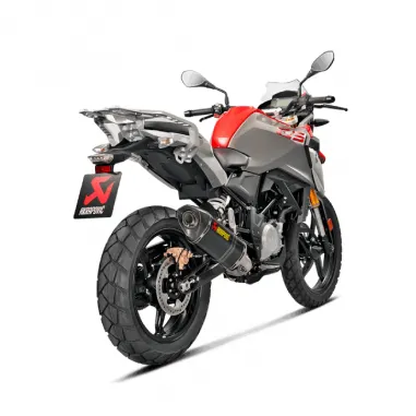 Akrapovic Bmw G 310 Gs Impianto Di Scarico Completo Racing Line Terminale Carbonio Moto