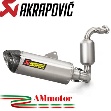Akrapovic Bmw G 310 R Impianto Di Scarico Completo Racing Line Terminale Inox Moto