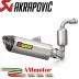 Akrapovic Bmw G 310 R Impianto Di Scarico Completo Racing Line Terminale Inox Moto