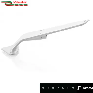 Specchietti Rizoma Stealth Silver Ducati 1199 Panigale 2012 2013 Coppia Per Moto