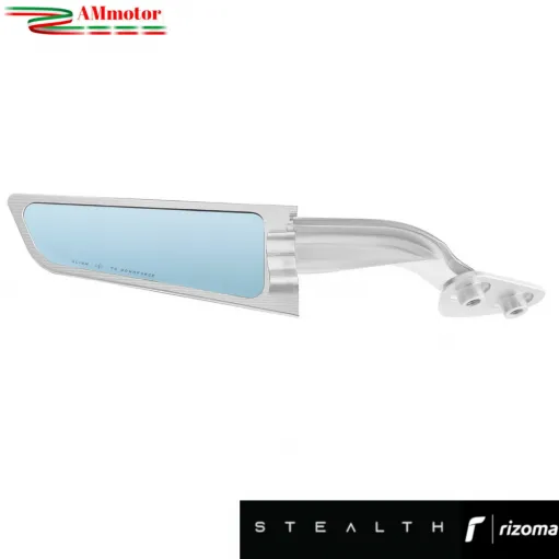 Specchietti Rizoma Stealth Silver Ducati 1199 Panigale 2012 2013 Coppia Per Moto