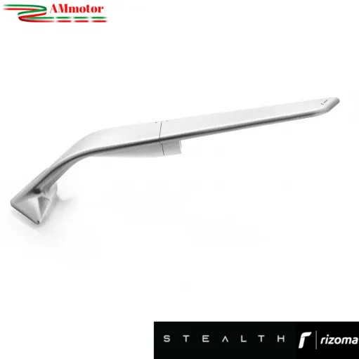 Specchietti Rizoma Stealth Silver Ducati Panigale V4 R 1000 2019 2020 Coppia Per Moto