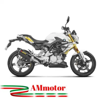 Akrapovic Bmw G 310 R Impianto Di Scarico Completo Racing Line Terminale Carbonio Moto