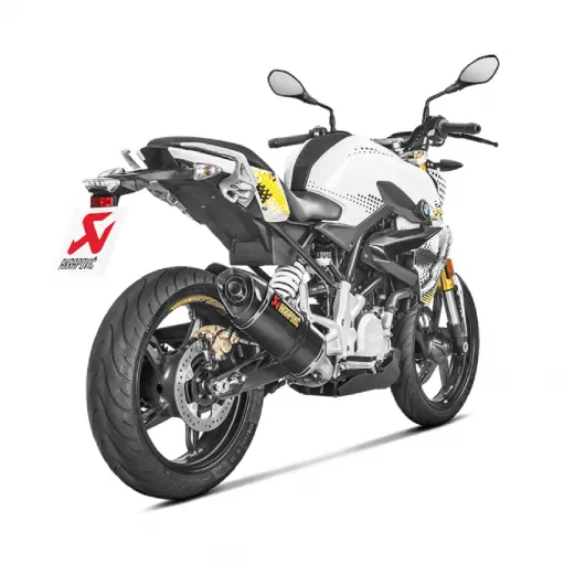 Akrapovic Bmw G 310 R Impianto Di Scarico Completo Racing Line Terminale Carbonio Moto