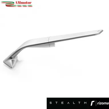 Specchietti Rizoma Stealth Silver Ducati Panigale V4 S 1100 2020 Coppia Per Moto