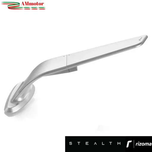 Specchietti Rizoma Stealth Silver Honda CBR 1000 RR-R Fireblade SP 2020 2021 Per Moto
