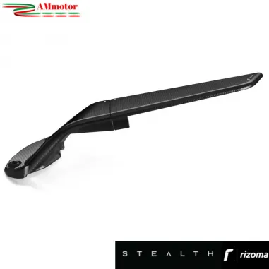 Specchietti Rizoma Stealth Black Kawasaki Ninja ZX-10R 2021 2022 Coppia Per Moto