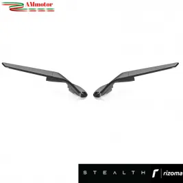 Specchietti Rizoma Stealth Thunder Grey Kawasaki Ninja ZX-10R 2023 2024 Per Moto